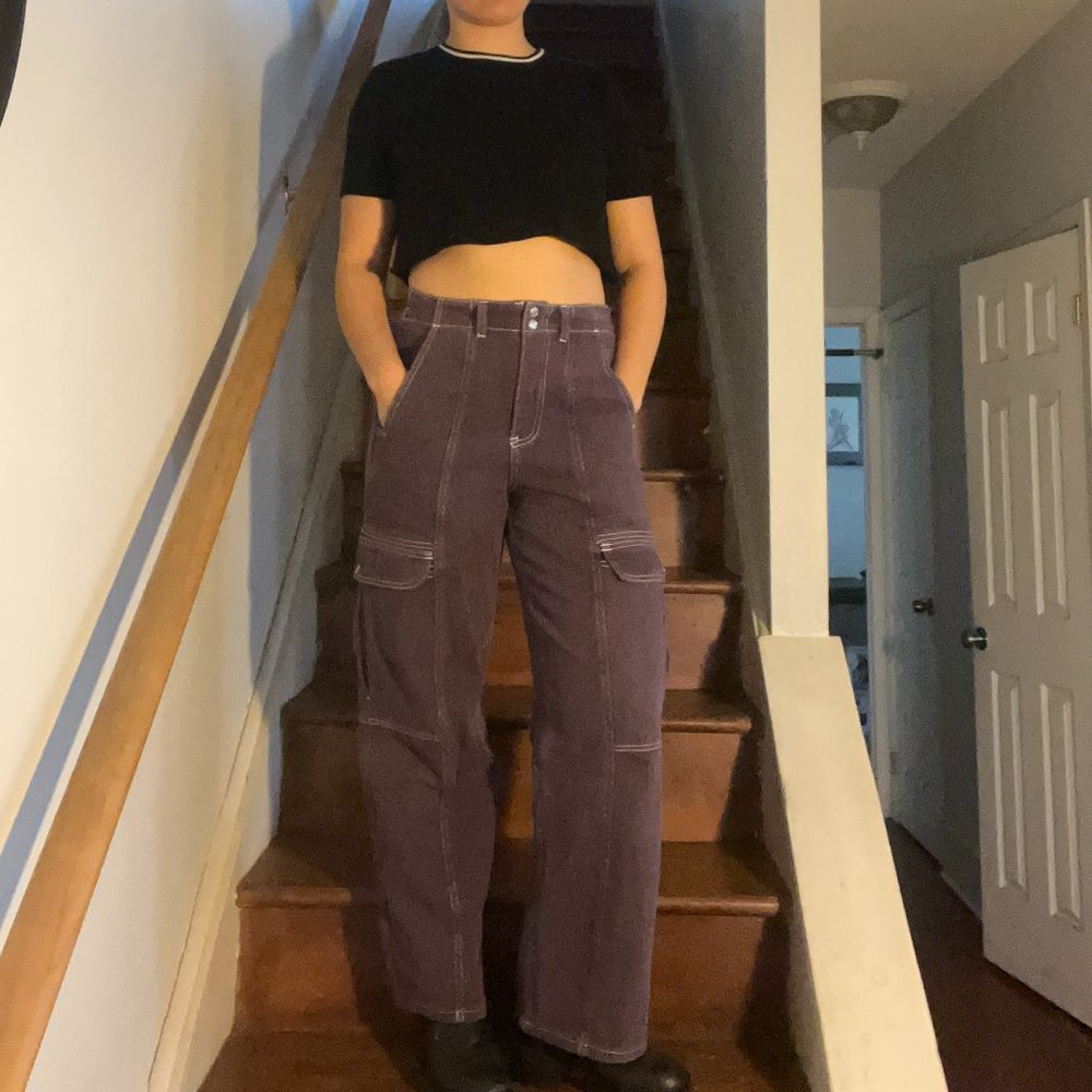 Faded Lilac Signature8 Cargo Pants -- Small